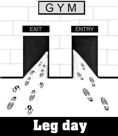 Gym Leg Day Funny Quotes. QuotesGram