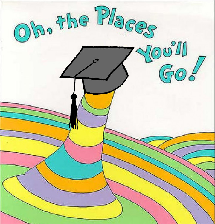 oh the places youll go clipart
