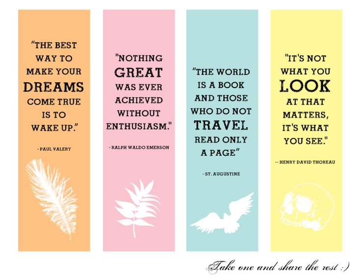 Quotes From Books Bookmarks. QuotesGram