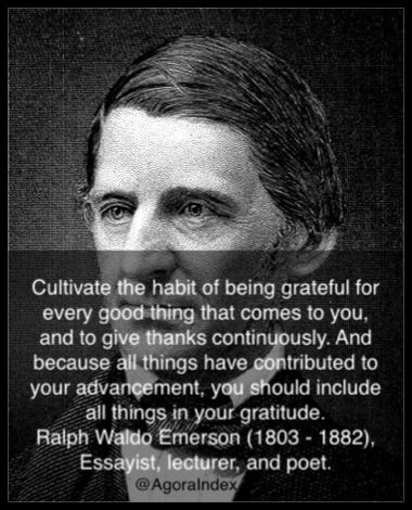 Emerson Gratitude Quotes. QuotesGram