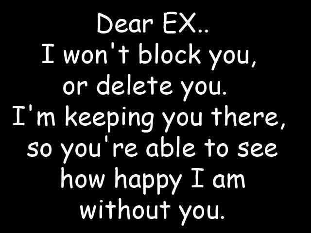 Mean Quotes About Your Ex. QuotesGram
