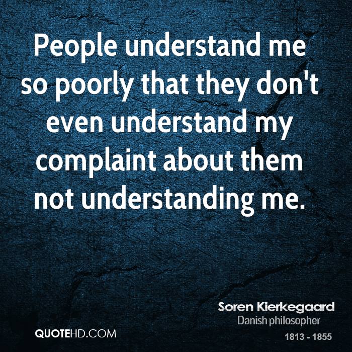 People Dont Understand Me Quotes Quotesgram