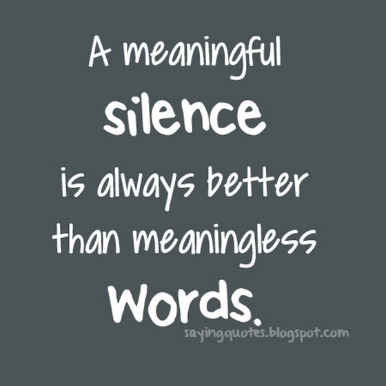 Meaningless Words Quotes. QuotesGram