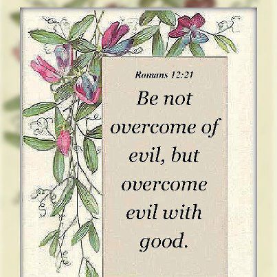 Bible Quotes Overcoming Evil. QuotesGram