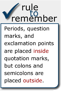 Do Semicolons Go Inside Quotes Semicolon Within Quotes. Quotesgram