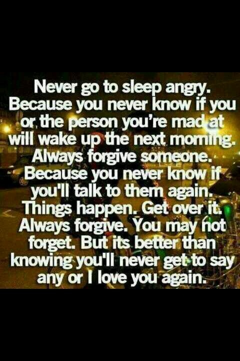 Going To Bed Mad Quotes QuotesGram Going To Bed Mad Quotes QuotesGram