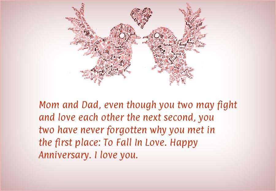 Anniversary Quotes For Parents Quotesgram
