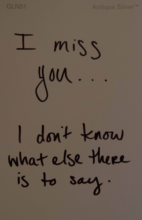 Why am i missing you quotes