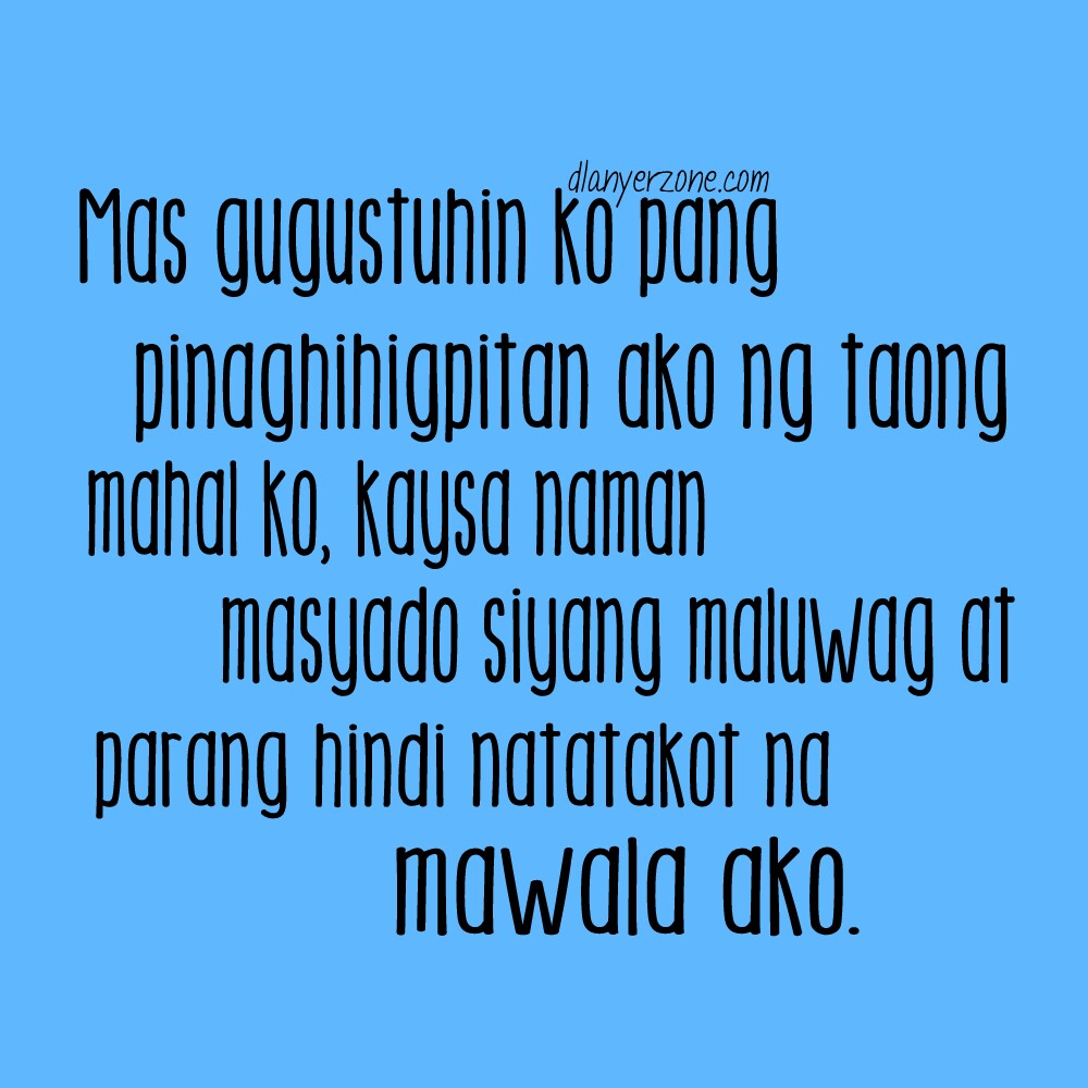  Sad  Quotes  About Love Tagalog  QuotesGram
