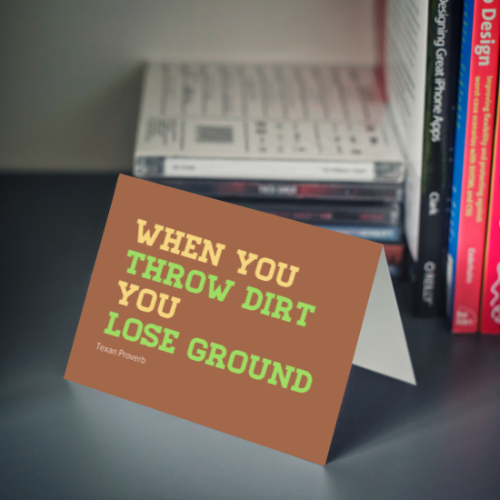 Throwing Dirt Quotes. QuotesGram