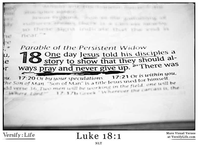 Luke 18:1