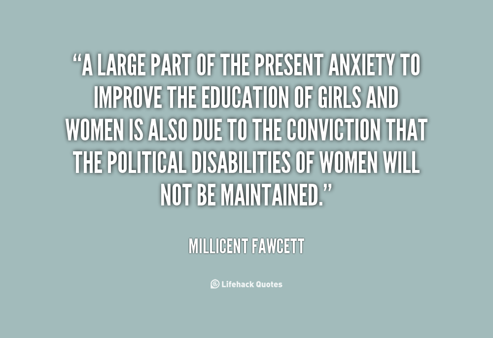Millicent Fawcett Quotes. QuotesGram Millicent Fawcett Quotes. QuotesGram