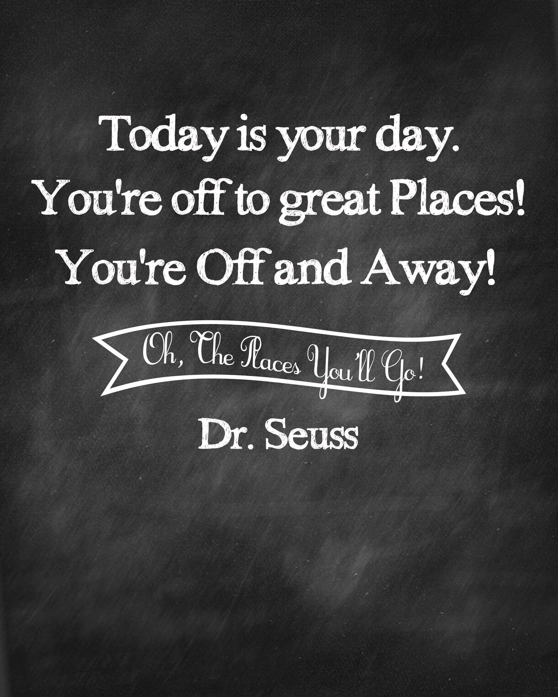 oh the places youll go dr seuss quotes quotesgram