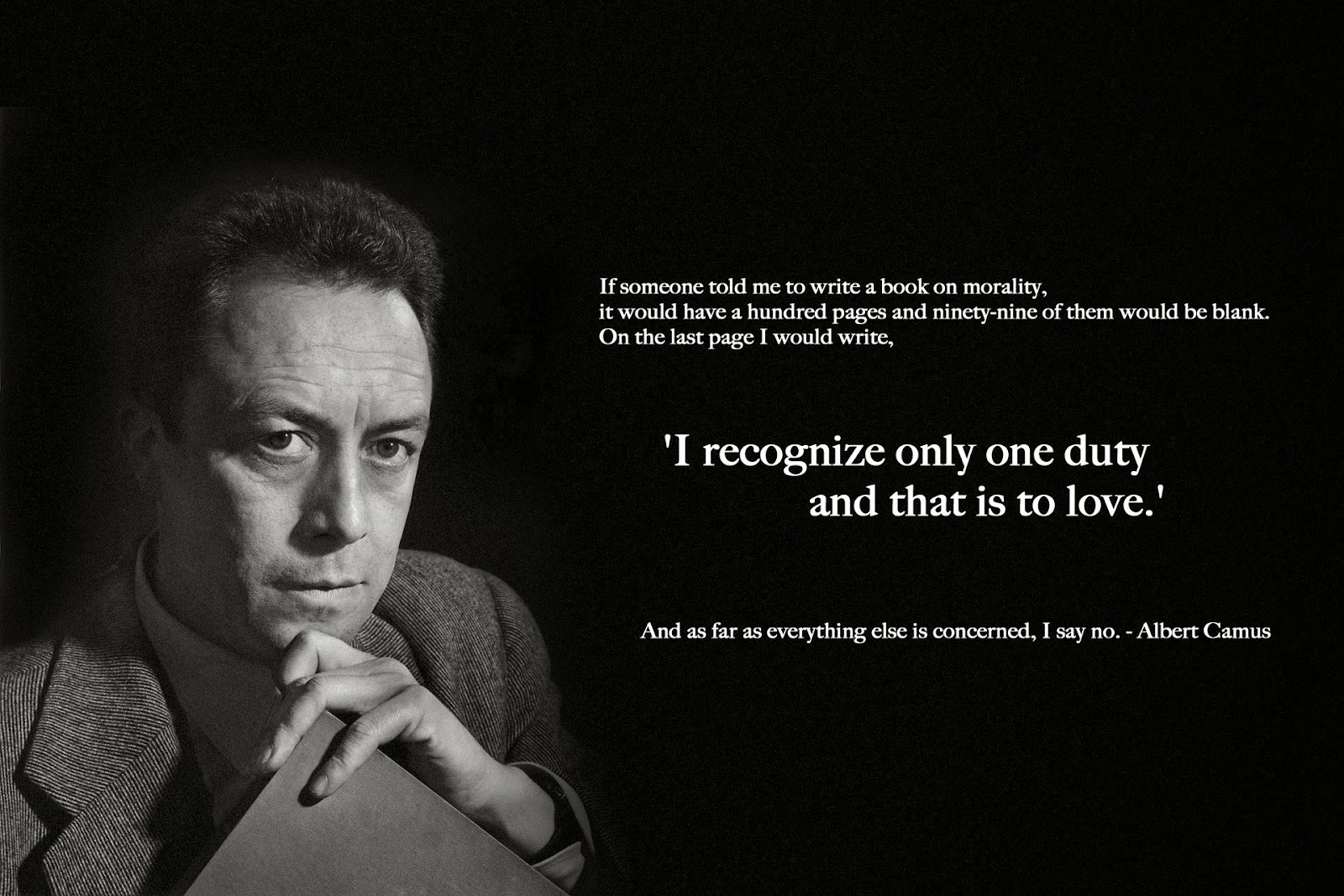 Albert Camus Love Quotes QuotesGram