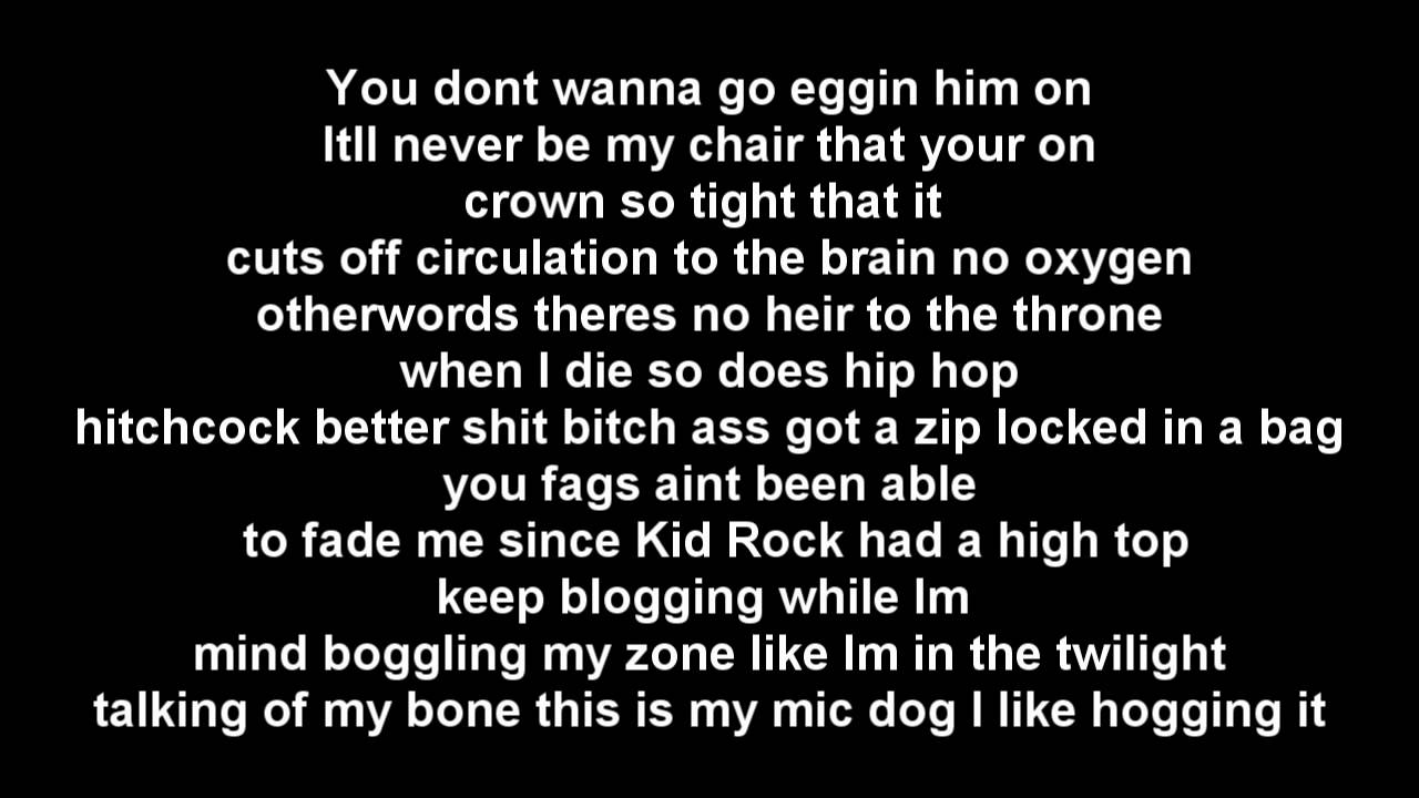 best rap freestyle lyrics