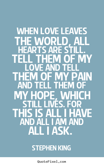 Stephen King Quotes On Love