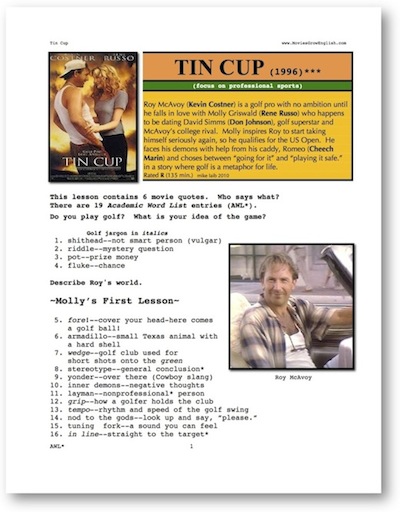 Quote 9 from Tin Cup