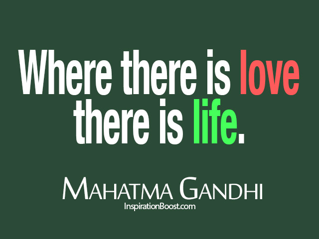 Mahatma Gandhi Quotes On Love. QuotesGram