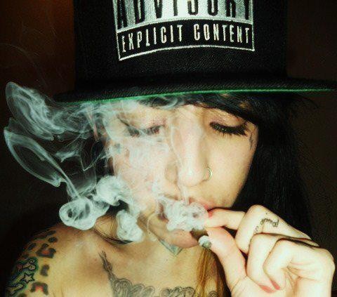 Weed pretty girls smoking Cute Bongs: