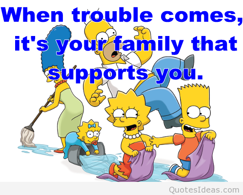 Cartoon Quotes About Family. QuotesGram