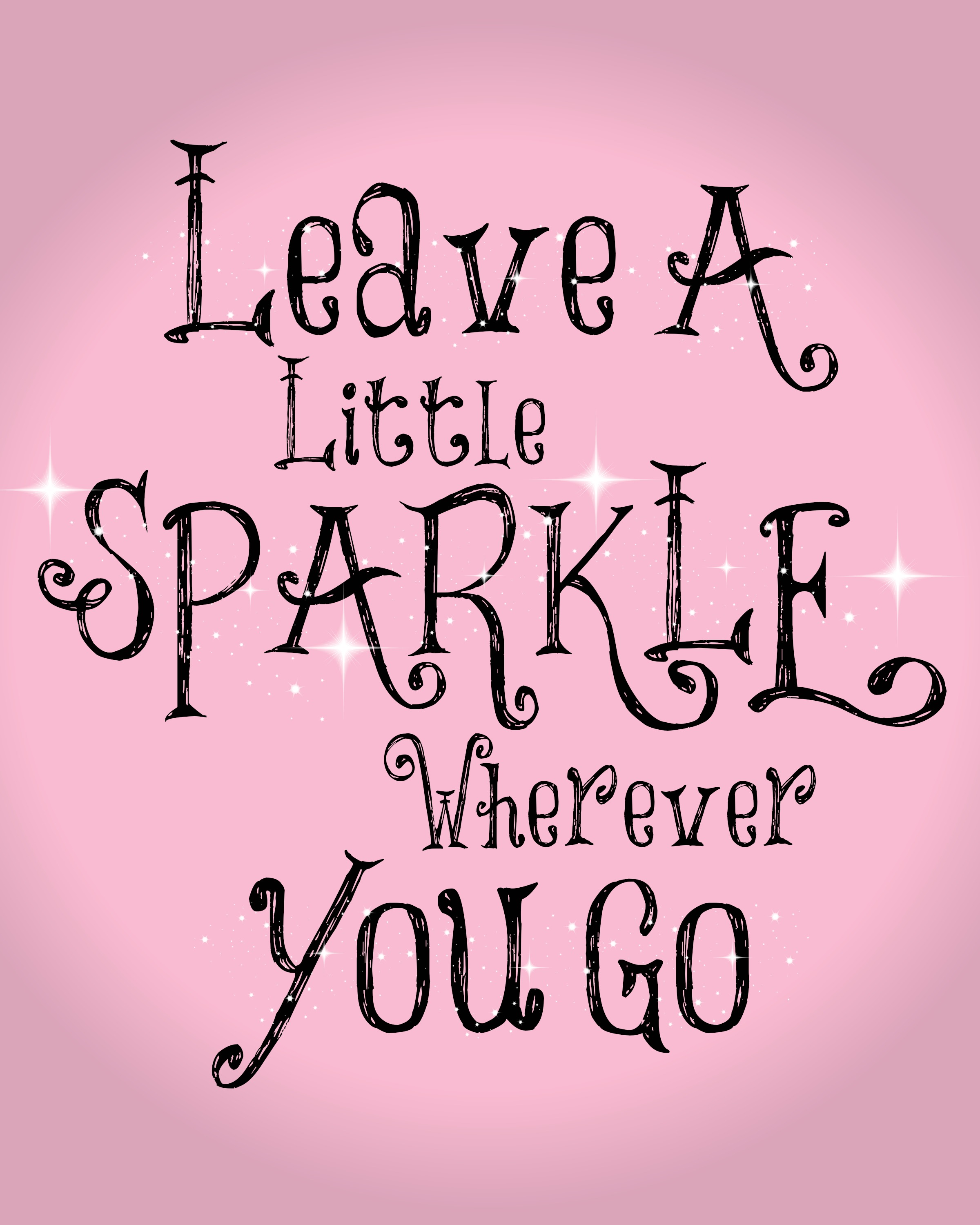 Pink Sparkle Quotes QuotesGram