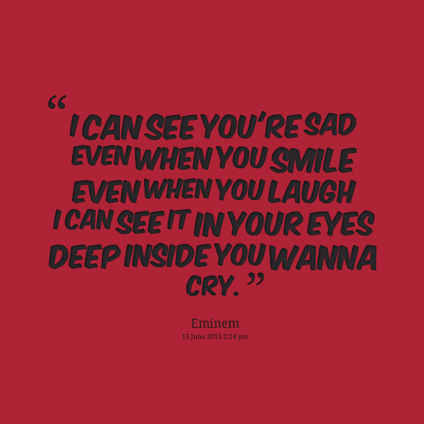 When Your Sad Smile Quotes. QuotesGram