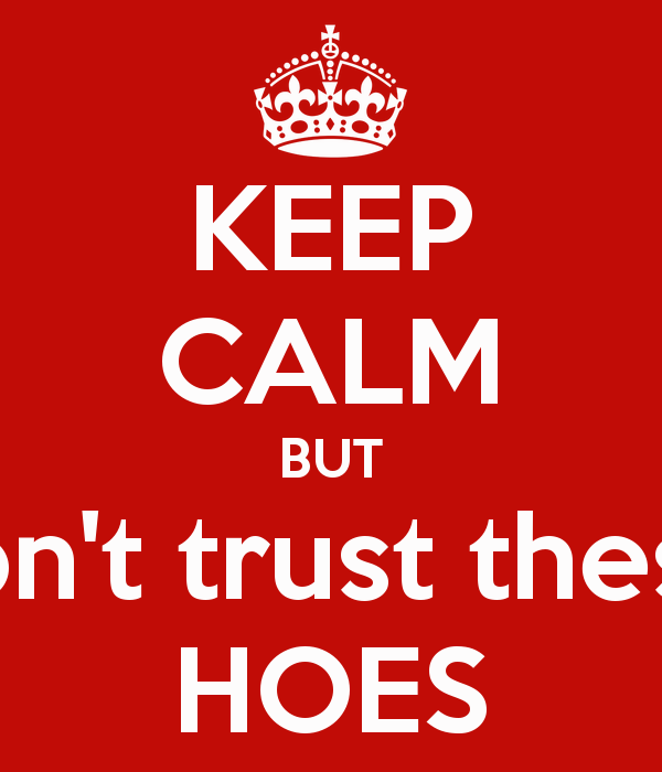 Dont Trust Hoes Quotes Quotesgram