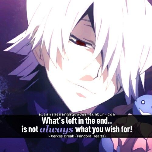 Pandora Hearts Quotes. QuotesGram