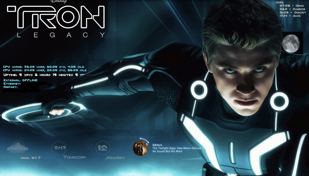 Living without regrets in Tron Legacy.
