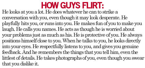 How Girls Flirt Quotes Quotesgram