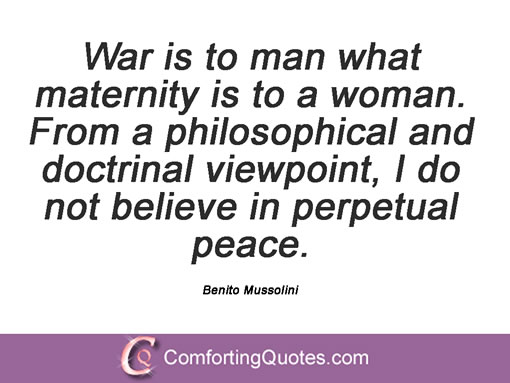 Benito Mussolini Famous Quotes. QuotesGram