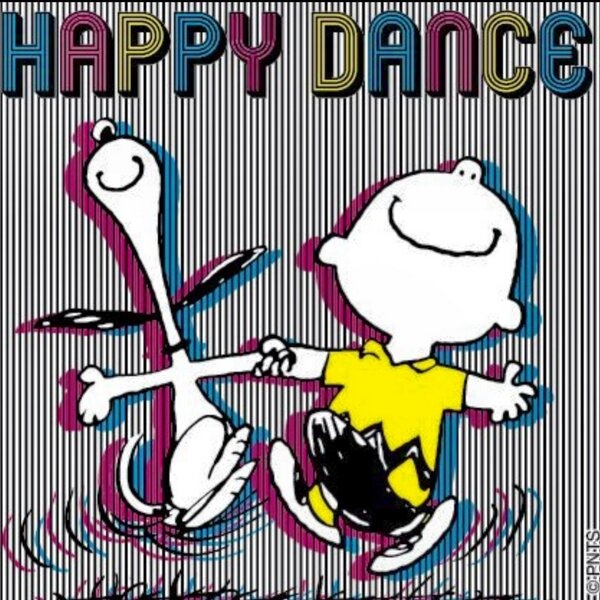 snoopy happy dance emoticon