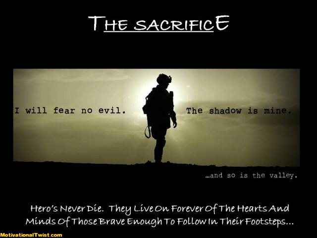 Military Sacrifice Quotes. QuotesGram