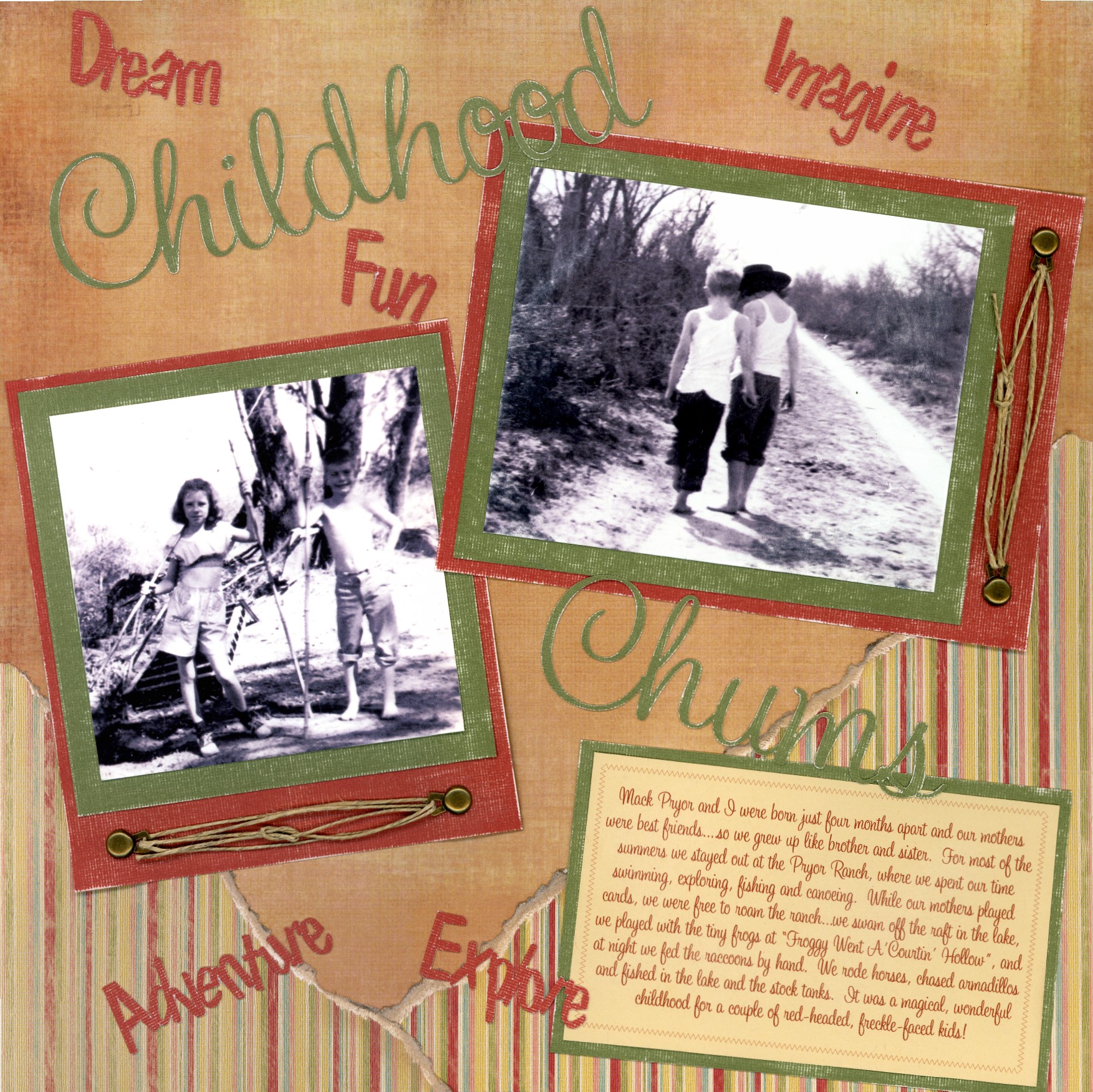 Brother And Sister Quotes For Scrapbooking. QuotesGram