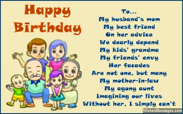Mother In Law Birthday Quotes.