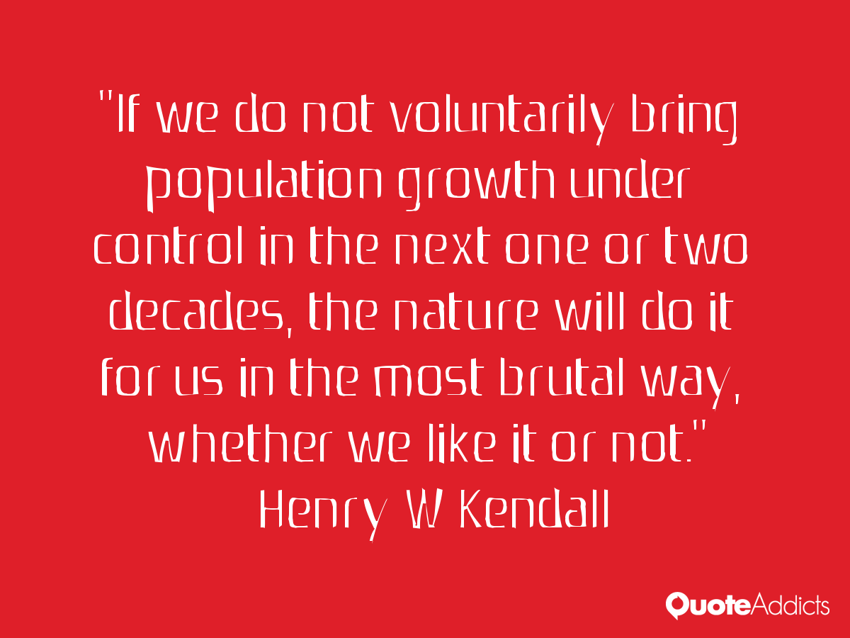 Quotes On Population Growth. QuotesGram