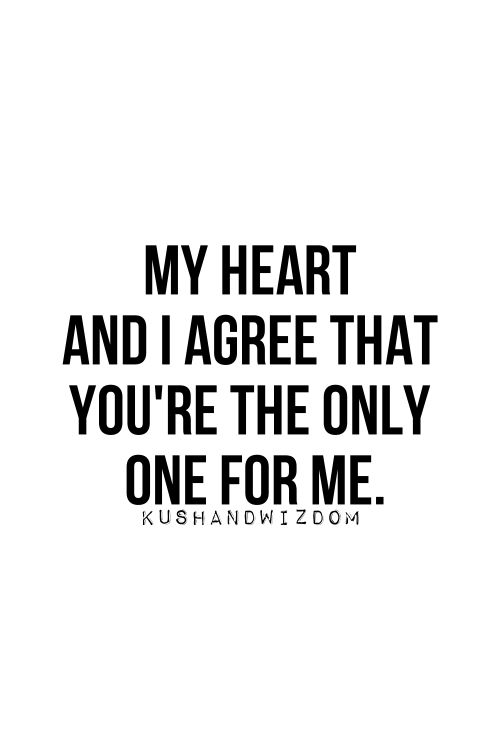 Youre The One Quotes. QuotesGram
