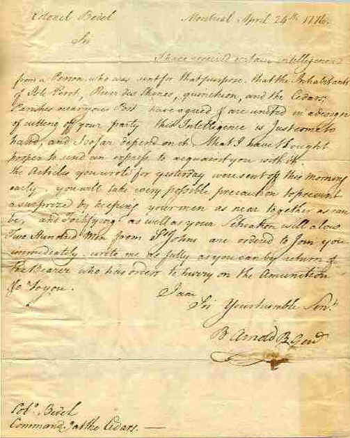Benedict Arnold Quote 1