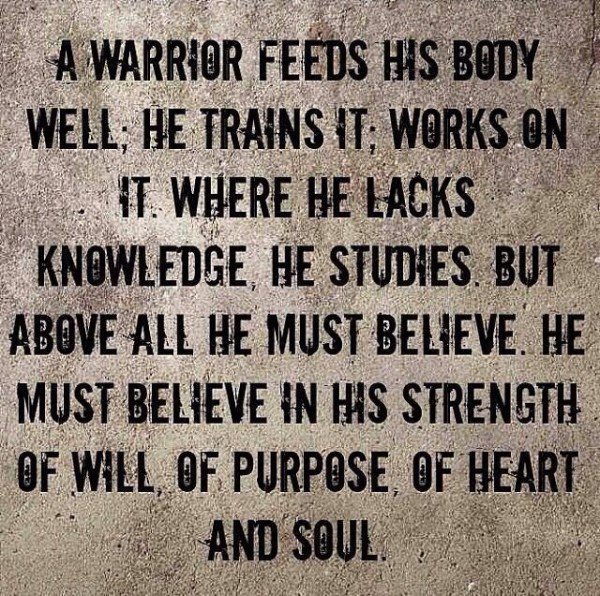 Inspirational Warrior Quotes. QuotesGram