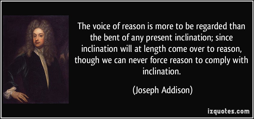 voice of reason voice of reason
