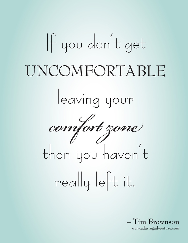 Quotes About Comfort Zone Quotesgram