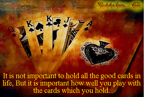Quotes About Playing Cards. QuotesGram