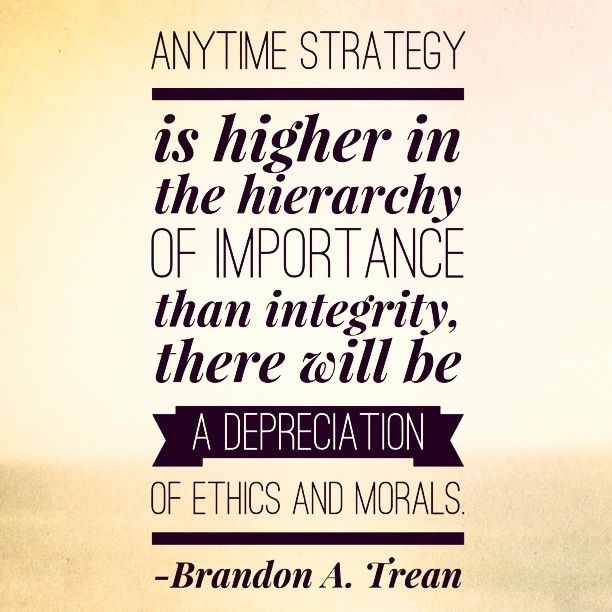 Quotes On Ethics And Integrity. QuotesGram