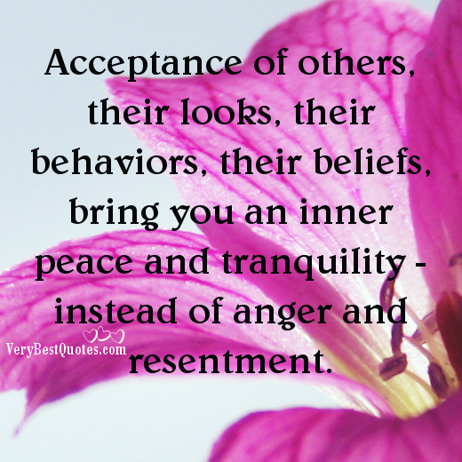 Acceptance Of Others Quotes. QuotesGram