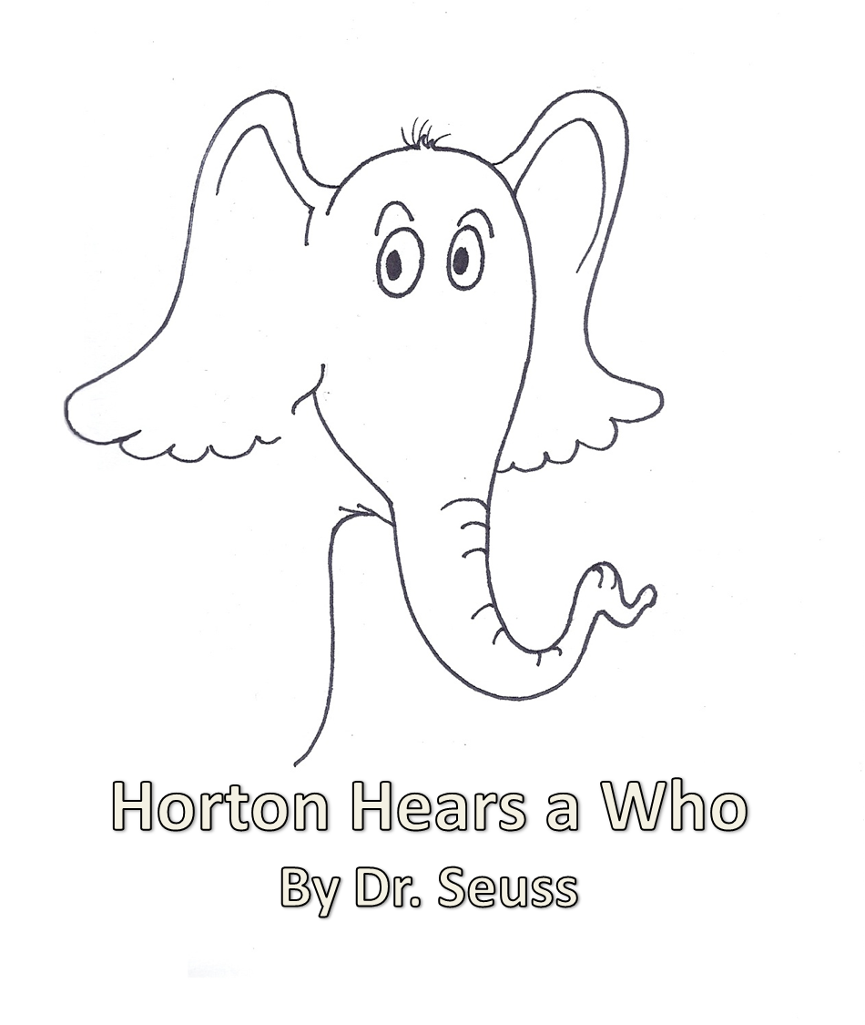 Featured image of post Elephant Horton Hears A Who Coloring Page No page number in the book
