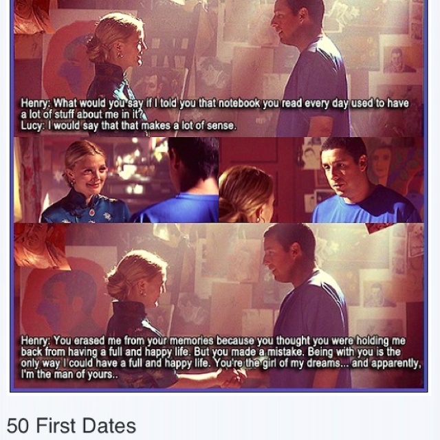 50 First Dates Movie Quotes. QuotesGram