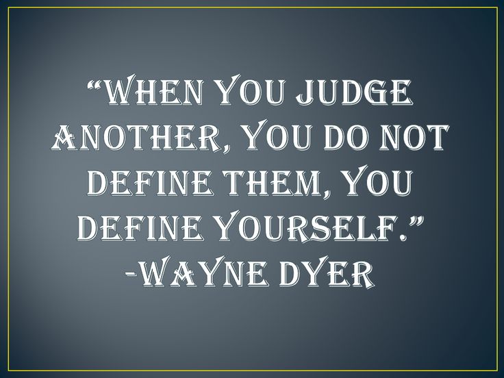 No Judgement Quotes. QuotesGram