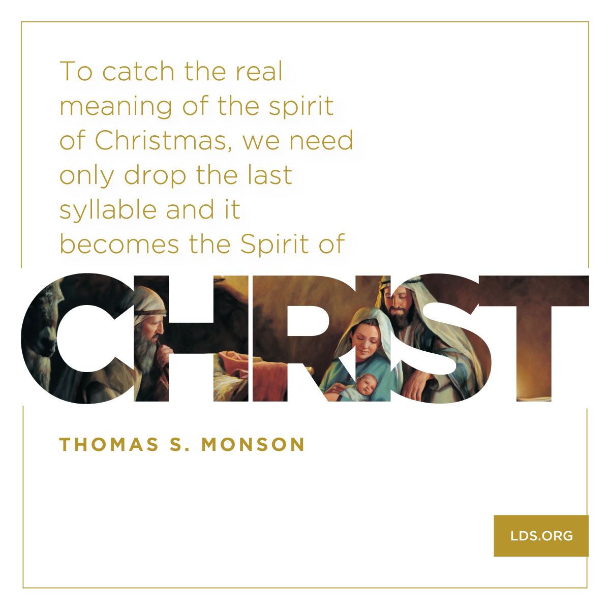 The True Meaning of Christmas
