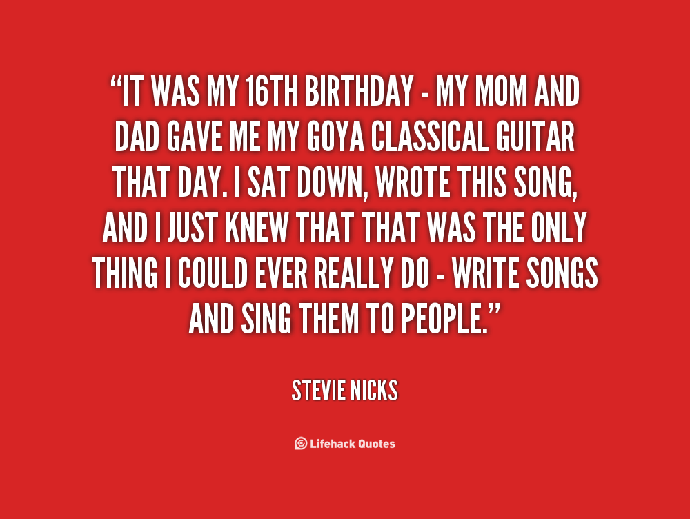 16th Birthday Quotes For Daughter. QuotesGram