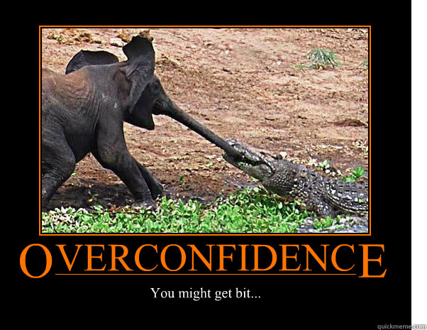 Quotes About Being Overconfident. QuotesGram